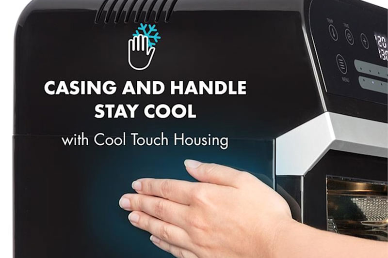 Nồi Chiên Klarstein 12L Với Mã 10033248 Có Vỏ Được Thiết Kế Cảm Ứng Cool-Touch-Housing Siêu Mát.