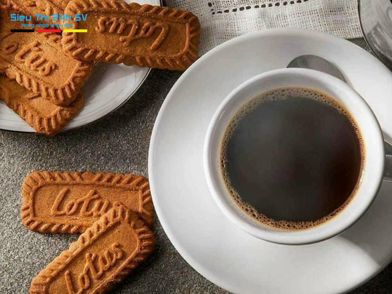 bánh quy cao cấp Lotus Biscoff Đức chính hãng 