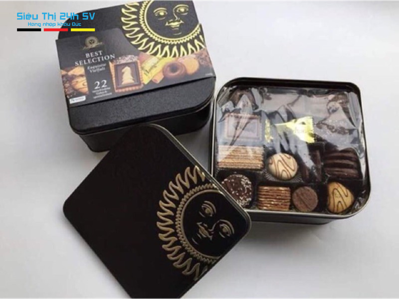 Bánh quy chocolate thượng hạng Henry Lambertz Best Selection của Đức 