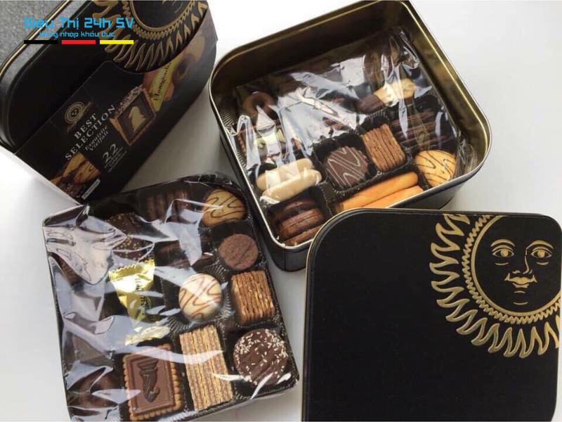 Bánh quy chocolate thượng hạng Henry Lambertz Best Selection của Đức