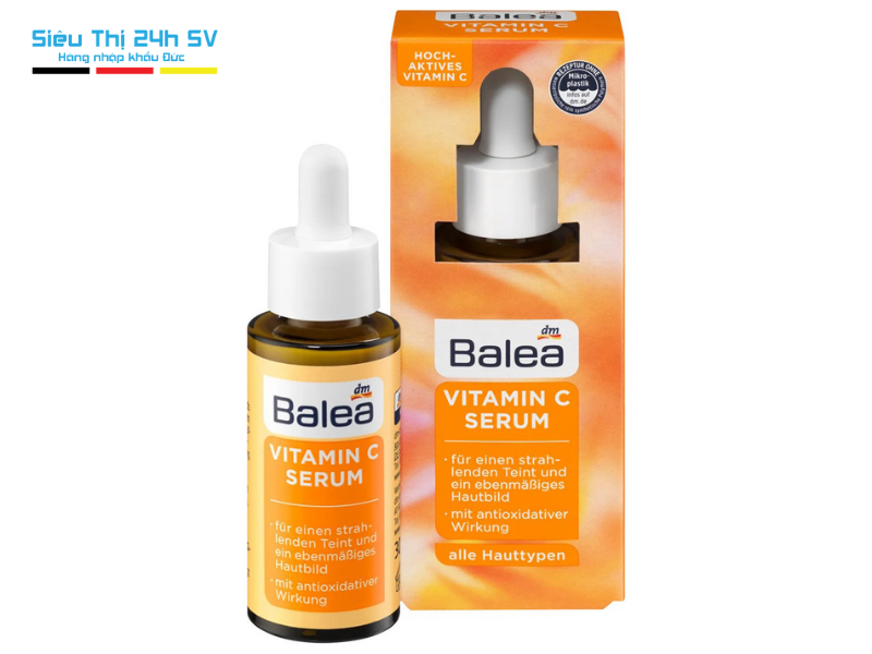 cách sử dụng serum vitamin C của Đức 